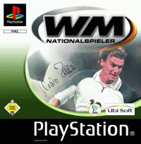 WM Nationalspieler PAL Playstation  box art